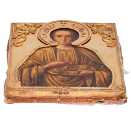 Редкая икона Святого целителя Пантелеймона - фото 4