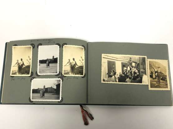 Fotoalbum 1935-43: Jüterbog, Fahrzeuge u. Technik, Waffen, Artillerie, Grandhotel Franzensbad, Fasching - Foto 10