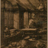GRAFIK Druck nach Dürers 'Der heilige Hieronymus im Gehäus' - photo 1