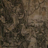 KONVOLUT GRAFIK 4 Blatt mit Szenen aus dem Marienleben: 'Joachim vor dem Engel', 'Heimsuchung', 'Geburt der Maria' und 'Die Ruhe auf der Flucht'. - фото 4
