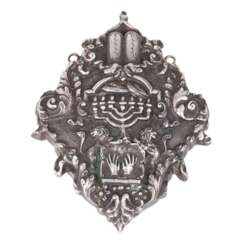 Серебряная камея (оберег в иудаизме).