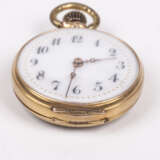 Золотые женские карманные часы с эмалью - Foto 4
