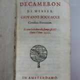 Il Decameron di Messer Giovanni Boccacci Cittadino Fiorentino. Amsterdam 1665. Seiten: 744 - photo 2