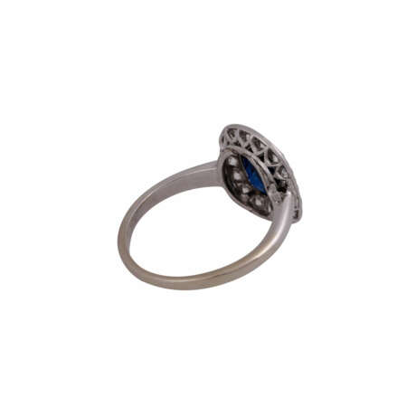 Ring mit feinem blauem Saphir von 1,8 ct, - фото 3