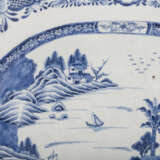 Zwei blau-weisse Platten. CHINA, Guangxu-Periode (1874-1908). - фото 5