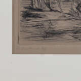 MEID, HANS (1883-1957), "Rossebändiger mit drei Pferden am Flussufer", - фото 4