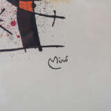 MIRO, Joan, NACH (1893-1983), 2 Abstrakte Kompositionen, - Foto 3
