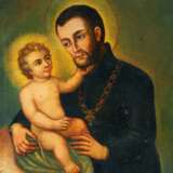 Немецких Мастеров. Antonius von Padua mit dem Christuskind - фото 1