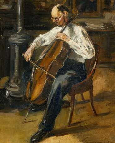 Belgischer Meister. Der Cellist - Foto 1