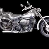 Серебряная модель мотоцикла- чоппер. Medusa Ora - Foto 5