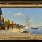 Dupart, Альберт Фердинанд. Segelschiff in der Lagune vor Venedig - фото 4