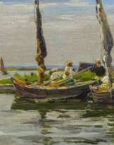 Sonntagsausflug in Booten auf Zingst