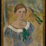 Walter-Kurau, Johann. Portrait einer Dame vermutlich aus der Berliner Gesellschaft vor Dünenhintergrund - photo 2