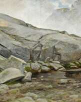 Felslandschaft am Gotthardpass