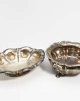 Ovale und runde Anbietschale