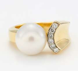 Perl-Diamant-Ring