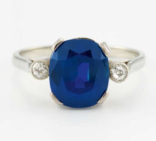 Saphir-Diamant-Ring - photo 1