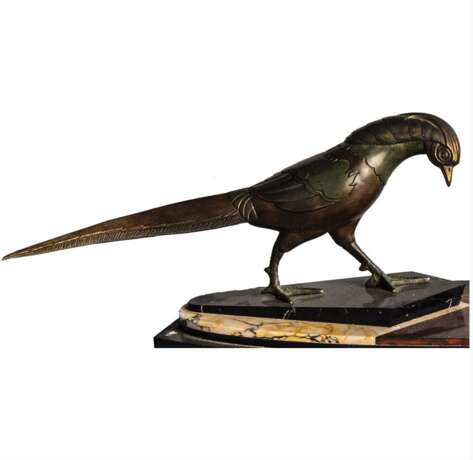 “The sculpture  Pheasants Paris Art Deco” - photo 2