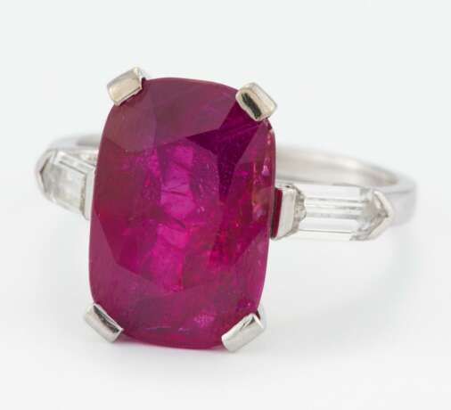 Rubin-Diamant-Ring - Foto 1