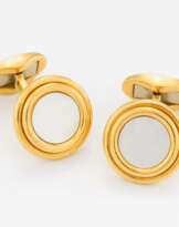 Perlmutt-Manschettenknöpfe