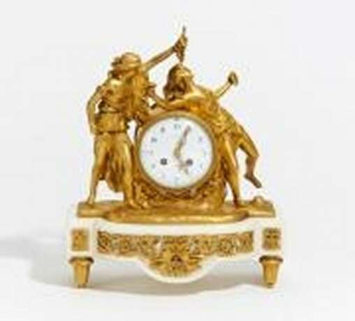 Paris. Pendule mit Bacchanal Stil Louis XVI - Foto 2