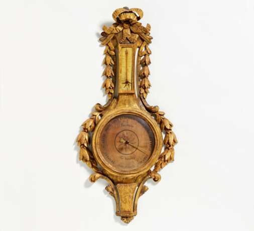 Франция. Barometer mit Thermometer Louis XVI - фото 1