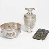Schale und Vase mit figürlichen Szenen - Foto 1