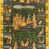 Malerei mit Krishna Legenden - Foto 1