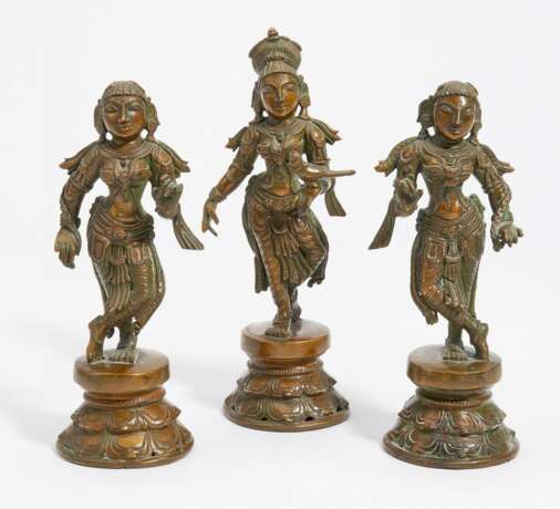 Drei hinduistische Gottheiten - Foto 1