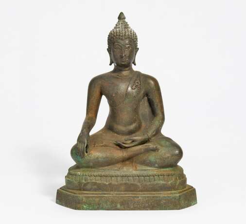 Buddha maravijaya in Anrufung der Erde - Foto 1