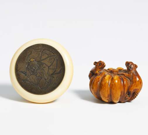 Zwei netsuke - photo 1