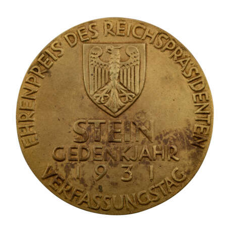 Deutschland - Bronzemedaille 1931, - фото 2