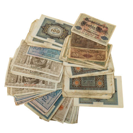 Banknoten Deutschland, 1.Hälfte 20. Jahrhundert. - - фото 2
