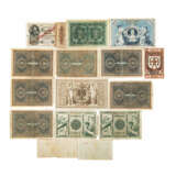 Bündel Banknoten, darunter die gesuchten und besseren Reichsbanknoten - фото 2