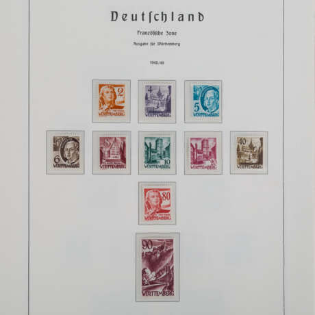 Deutsches Reich, DDR, 2 Leuchtturm-Klemmbinder - фото 4