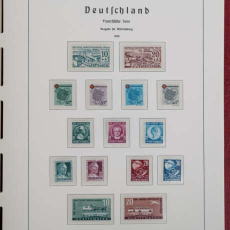 Deutsches Reich, DDR, 2 Leuchtturm-Klemmbinder - photo 5