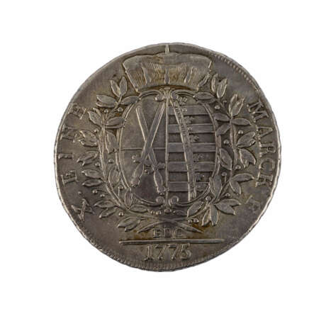 Sachsen/ Albertinische Linie - Taler 1775/EDC, Friedrich August III., - photo 2