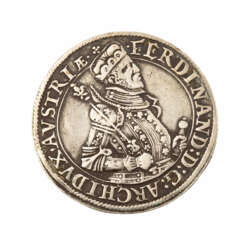 RDR - 1 Taler ohne Jahresangabe, Erzherzog Ferdinand von Tirol (1564-1595),