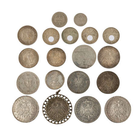 Münzen des dt. Kaiserreichs und mehr - - photo 1