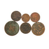 Russland - Konvolut aus diversen Kupfermünzen und Silbermünzen. - Foto 2