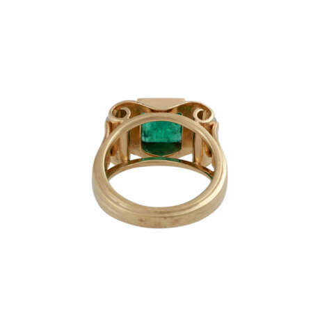 Ring mit Smaragd ca. 1,7 ct und Brillanten - photo 4