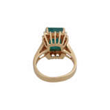Ring mit transluzentem Smaragd ca. 5,5 ct - Foto 4