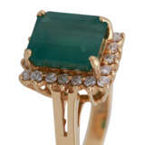 Ring mit transluzentem Smaragd ca. 5,5 ct - фото 5