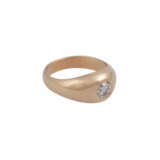 Ring mit Brillant ca. 1 ct, - photo 2