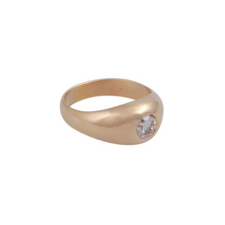 Ring mit Brillant ca. 1 ct, - photo 2