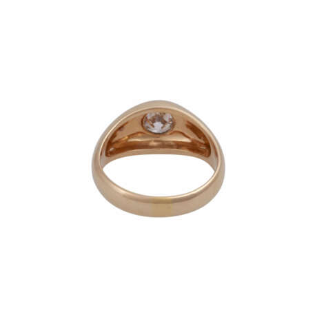 Ring mit Brillant ca. 1 ct, - photo 4