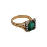 KURTZ Ring mit grünem Turmalin ca. 4 ct - Foto 2