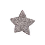 CHRIST Durchzugsanhänger "Stern" ausgefasst mit Brillanten, zusammen ca. 2,2 ct, - фото 1