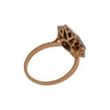 Ring im Stil des Art Déco mit Brillanten, zusammen ca. 0,5 ct, - Foto 3