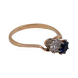 Ring mit Altschliffdiamant ca. 0,45 ct, - фото 2